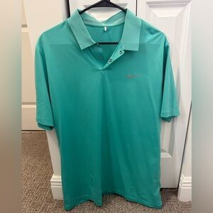 Nike Men's Aqua Polo Shirt